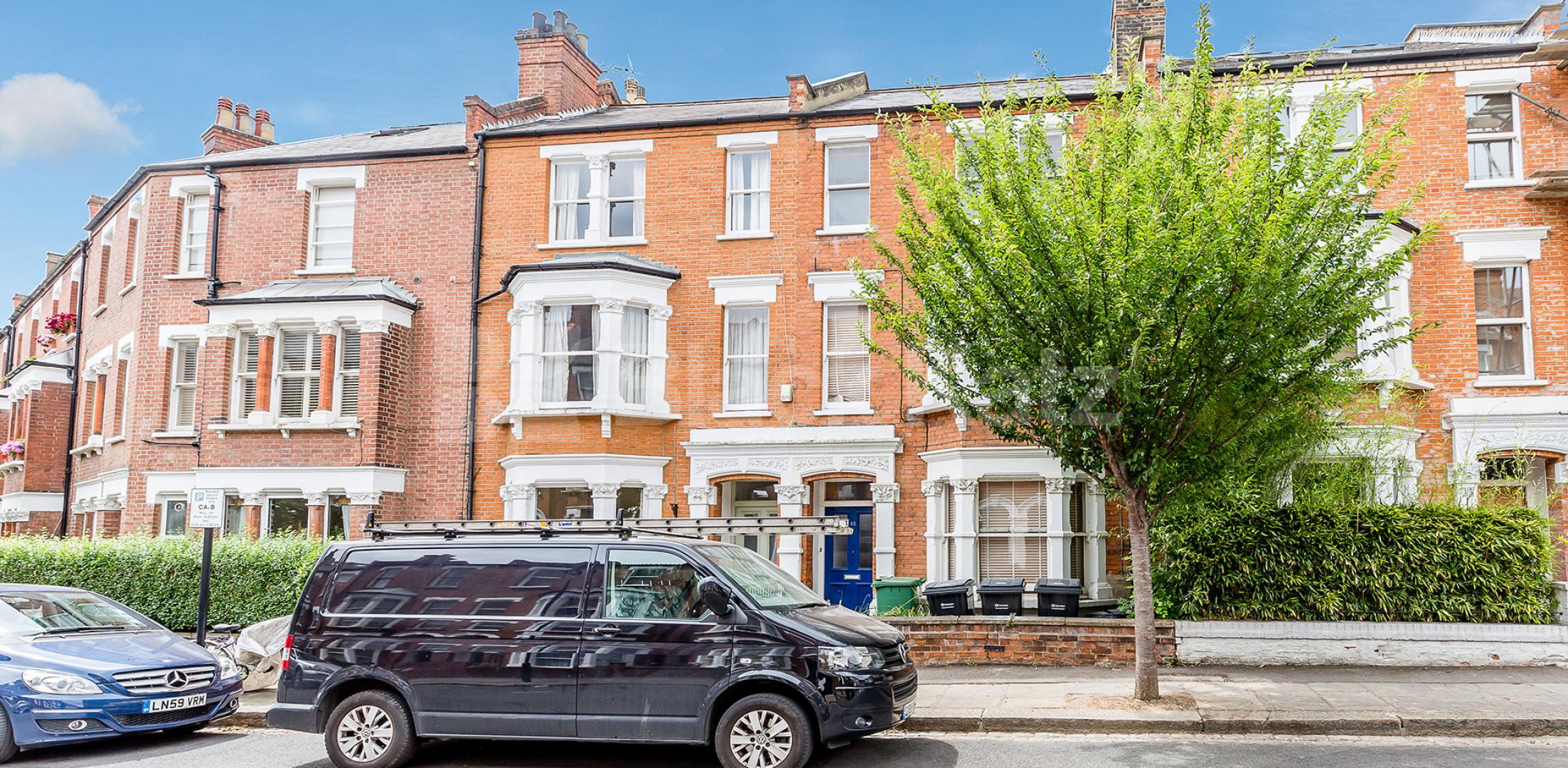 Two double bedrooms, spacious lounge, high ceilings and a garden  Mackeson Road, Belsize Park